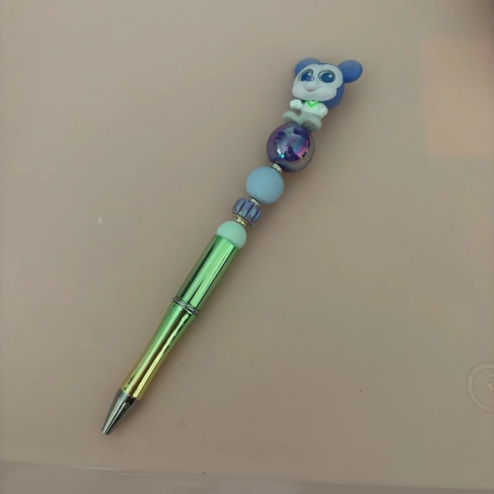 Disney Doorables: Mickey Mouse: Space Mickey Mouse handmade beaded pen